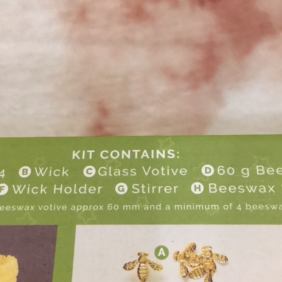 Beeswax Candle Making Kit NWT makes multiple candles, sealed - Picture 7 of 14